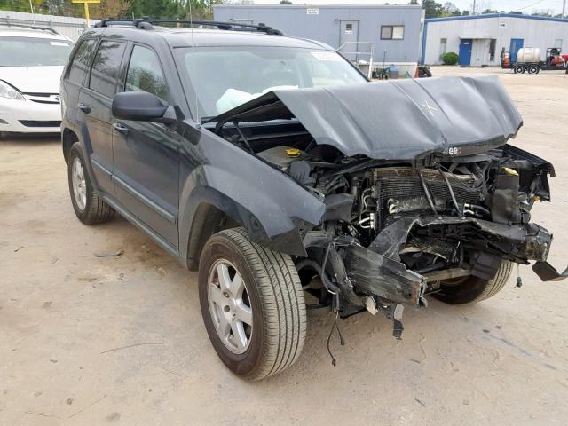 1J8GS48K88C114143 - 2008 JEEP GRAND CHER BLACK photo 1