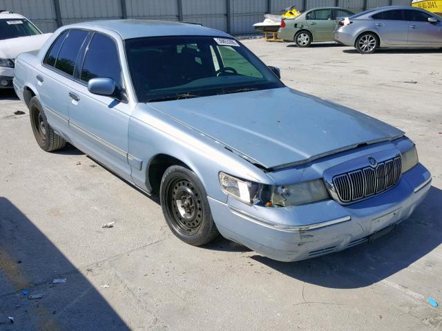 2MEFM74W4YX636955 - 2000 MERCURY GRAND MARQ BLUE photo 1