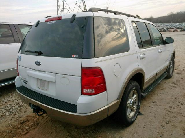 1FMZU74E82ZB03350 - 2002 FORD EXPLORER E WHITE photo 4