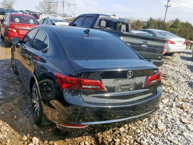 19UUB1F30FA006386 - 2015 ACURA TLX BLACK photo 3