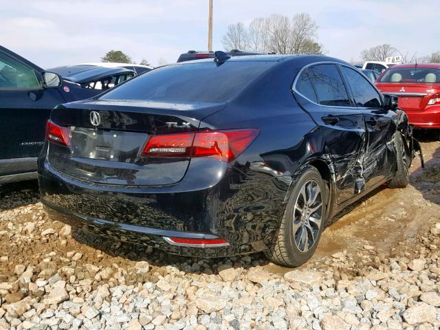 19UUB1F30FA006386 - 2015 ACURA TLX BLACK photo 4