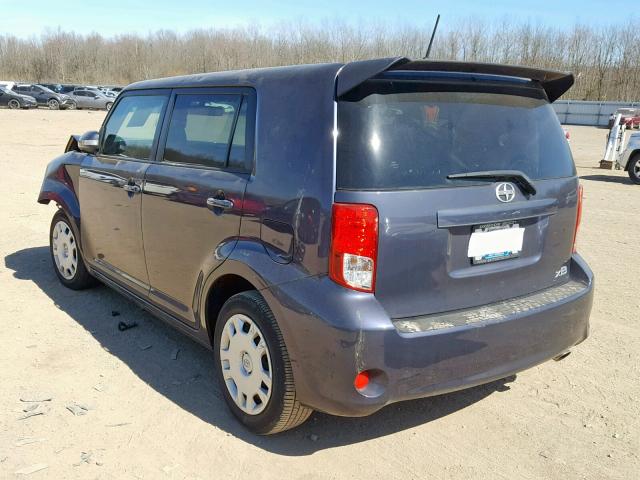 JTLZE4FE9CJ019071 - 2012 TOYOTA SCION XB 蓝色 照片 3