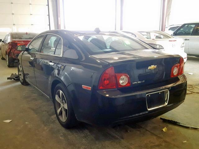 1G1ZC5E06CF159653 - 2012 CHEVROLET MALIBU 1LT 黑色 照片 3