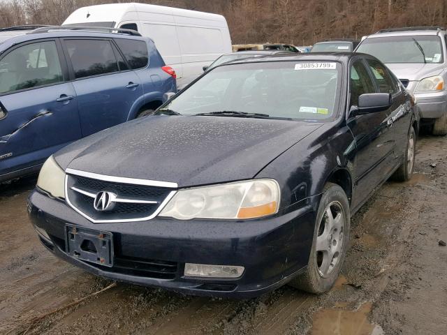 19UUA566X3A074128 - 2003 ACURA 3.2TL BLACK photo 2