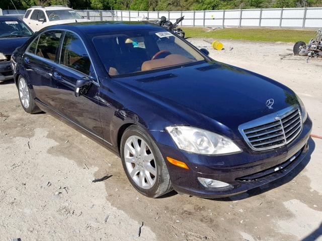 WDDNG71X97A128012 - 2007 MERCEDES-BENZ S 550 BLACK photo 1