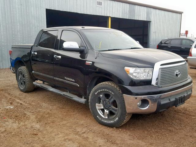 5TFHW5F14DX312995 - 2013 TOYOTA TUNDRA CRE BLACK photo 1