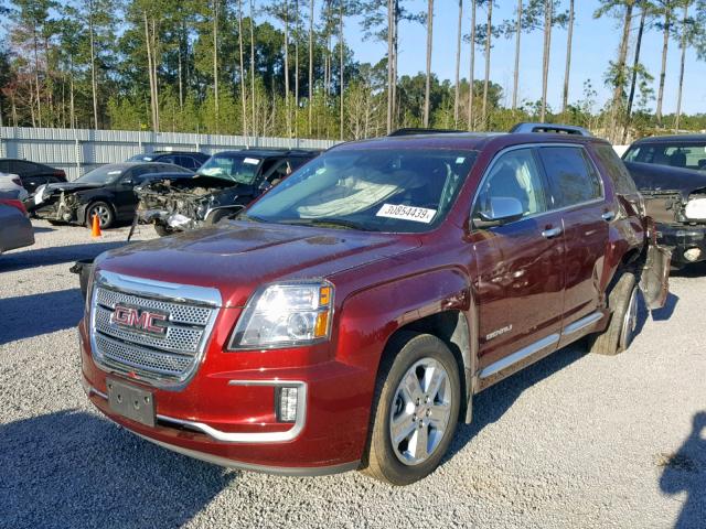 2GKALREK0G6178782 - 2016 GMC TERRAIN DE RED photo 2