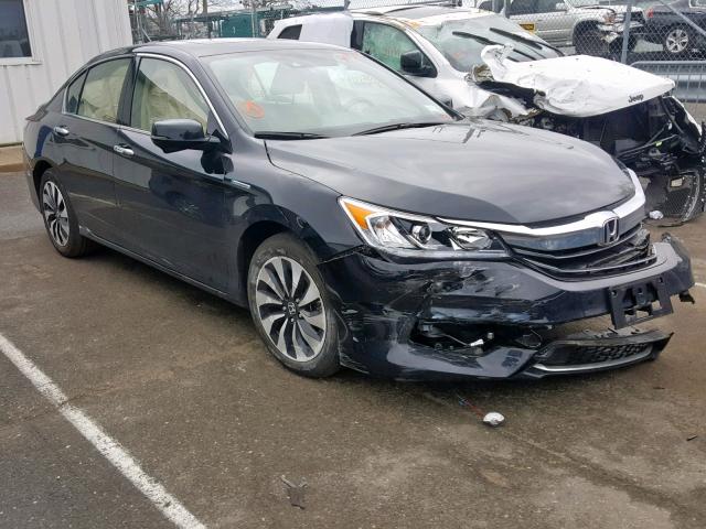 JHMCR6F51HC028777 - 2017 HONDA ACCORD HYB BLACK photo 1