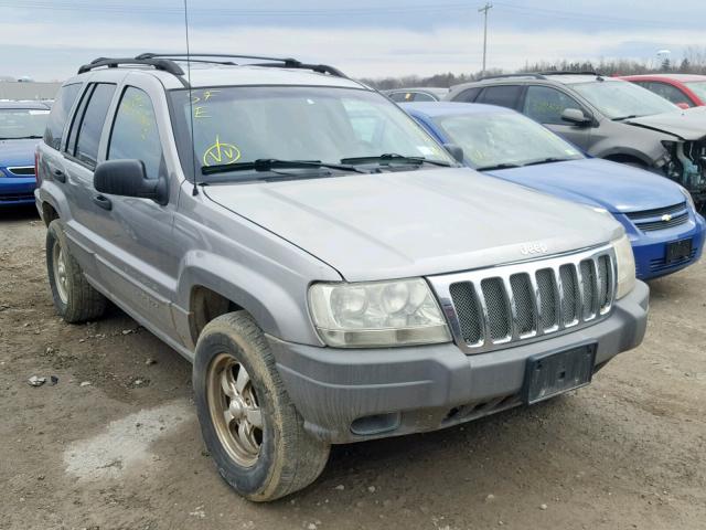 1J4GW48N2YC268539 - 2000 JEEP GRAND CHER GRAY photo 1