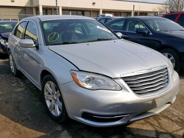 1C3CCBAB7CN295285 - 2012 CHRYSLER 200 LX SILVER photo 1