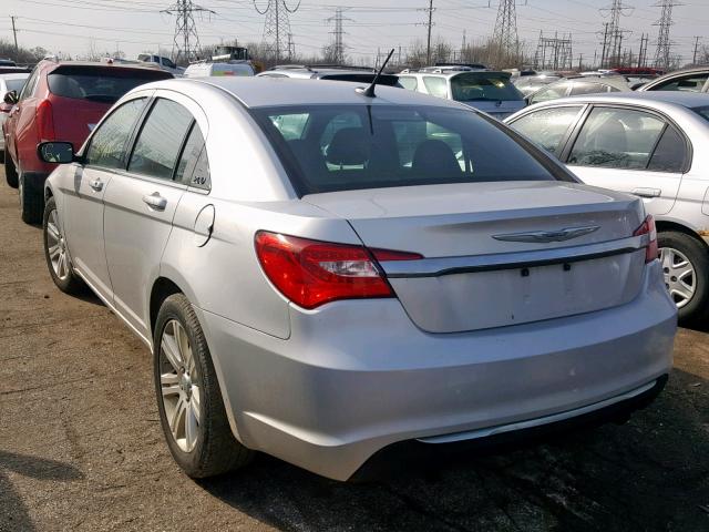 1C3CCBAB7CN295285 - 2012 CHRYSLER 200 LX SILVER photo 3