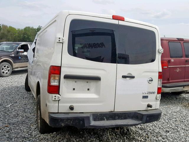 1N6BF0KY0GN806036 - 2016 NISSAN NV 2500 WHITE photo 3