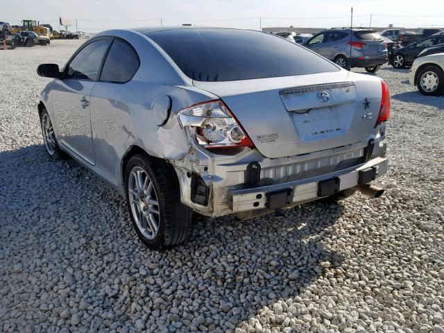 JTKDE177350038124 - 2005 TOYOTA SCION TC ვერცხლისფერი ფოტო 3
