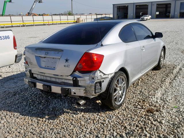 JTKDE177350038124 - 2005 TOYOTA SCION TC ვერცხლისფერი ფოტო 4