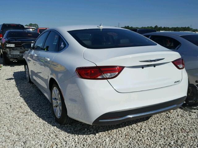 1C3CCCAB4HN505919 - 2017 CHRYSLER 200 LIMITE WHITE photo 3