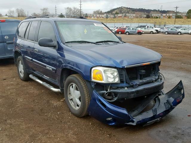 1GKDS13S522356552 - 2002 GMC ENVOY BLUE photo 1