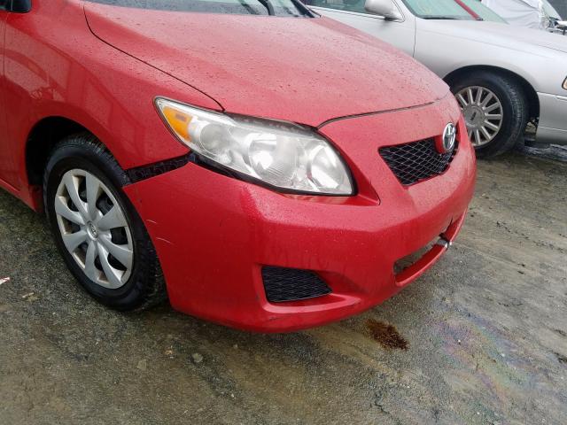 2T1BU4EE4AC321703 - 2010 TOYOTA COROLLA BASE  photo 9