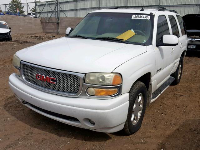 1GKEK63U52J282316 - 2002 GMC DENALI WHITE photo 2