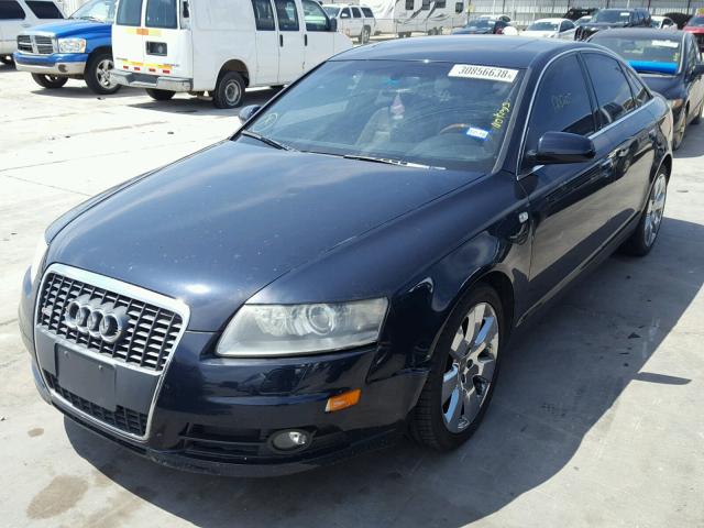 WAUDH74FX8N100653 - 2008 AUDI A6 3.2 QUA BLUE photo 2