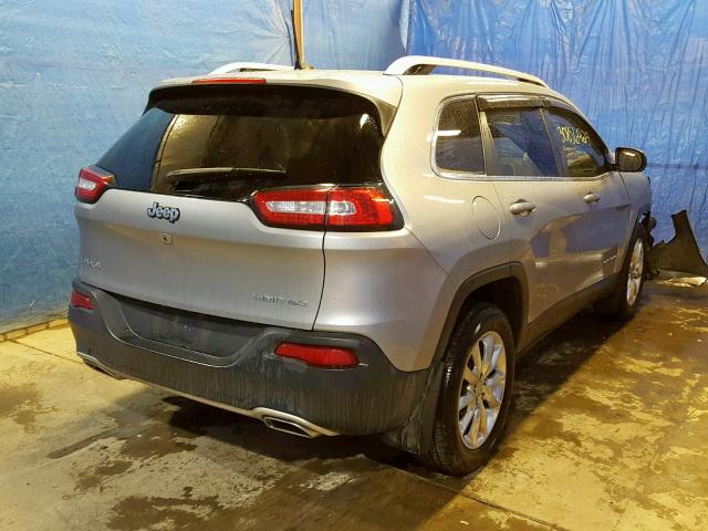 1C4PJMDS7GW310829 - 2016 JEEP CHEROKEE L TAN photo 3