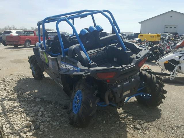 3NSVFM992HF940177 - 2017 POLARIS RZR XP 4 1 BLUE photo 3