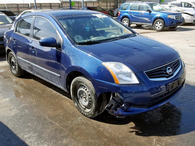 3N1AB6AP3BL614515 - 2011 NISSAN SENTRA 2.0 BLUE photo 1