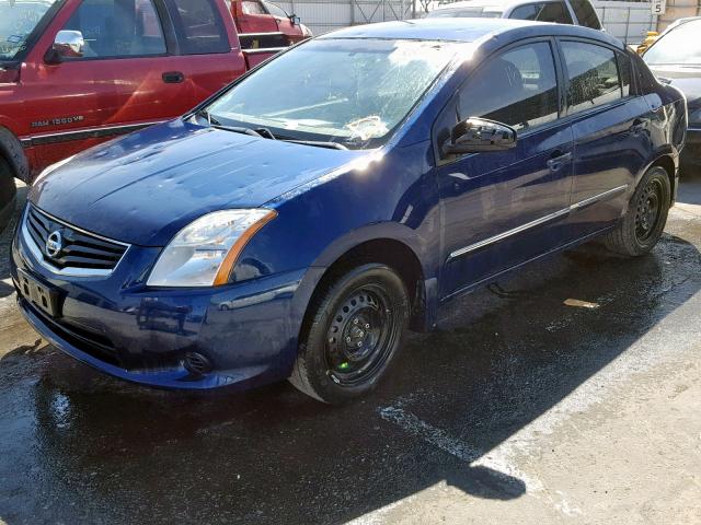 3N1AB6AP3BL614515 - 2011 NISSAN SENTRA 2.0 BLUE photo 2