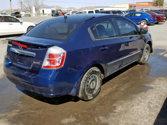 3N1AB6AP3BL614515 - 2011 NISSAN SENTRA 2.0 BLUE photo 4