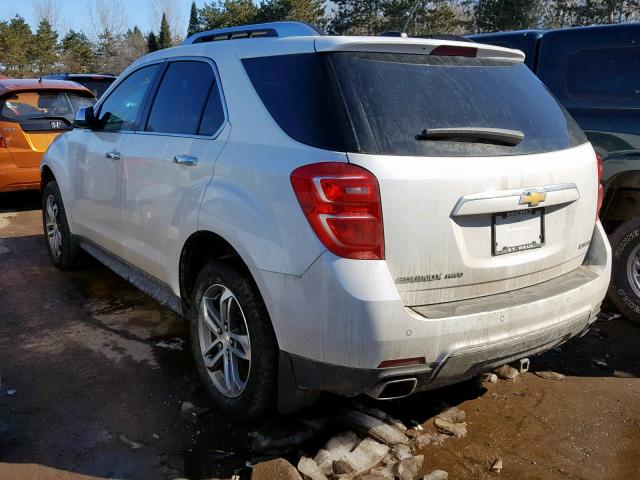 2GNFLGE3XH6243824 - 2017 CHEVROLET EQUINOX PR WHITE photo 3