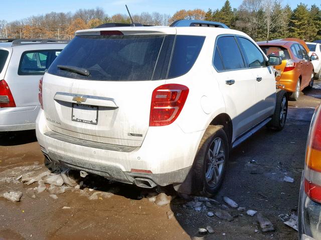 2GNFLGE3XH6243824 - 2017 CHEVROLET EQUINOX PR WHITE photo 4