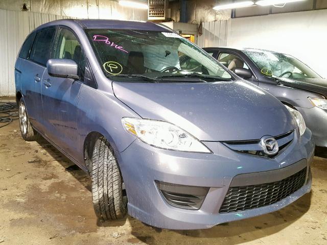 JM1CR2W35A0372211 - 2010 MAZDA 5 BLUE photo 1