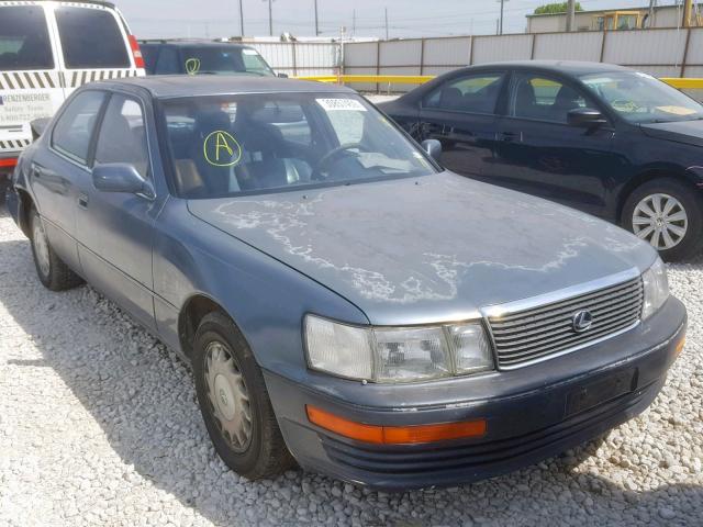 JT8UF11E8N0100854 - 1992 LEXUS LS 400 BLUE photo 1