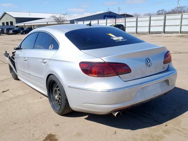 WVWBP7AN9GE514031 - 2016 VOLKSWAGEN CC BASE SILVER photo 3