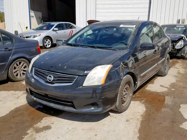 3N1AB6AP0BL611166 - 2011 NISSAN SENTRA 2.0 BLACK photo 2