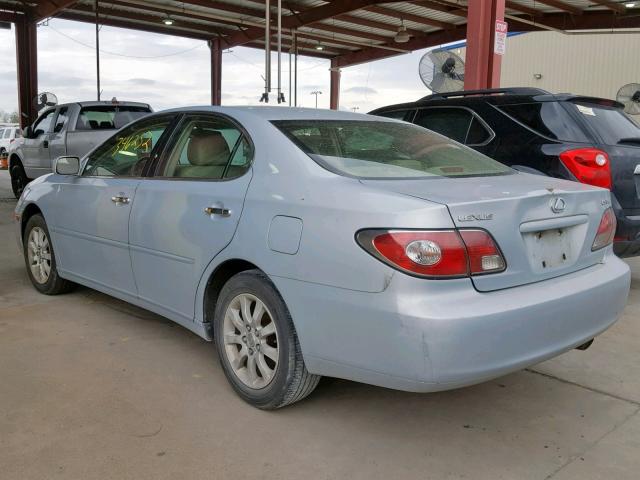 JTHBF30G130133830 - 2003 LEXUS ES 300 GRAY photo 3