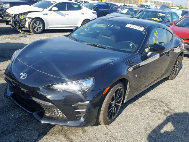 JF1ZNAA15H8706745 - 2017 TOYOTA 86 BASE BLACK photo 2