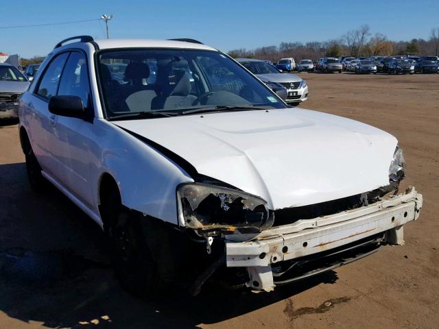 JF1GG65594H820348 - 2004 SUBARU IMPREZA TS WHITE photo 1