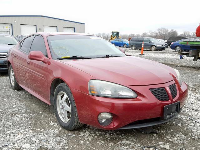2G2WP522741273727 - 2004 PONTIAC GRAND PRIX BURGUNDY photo 1