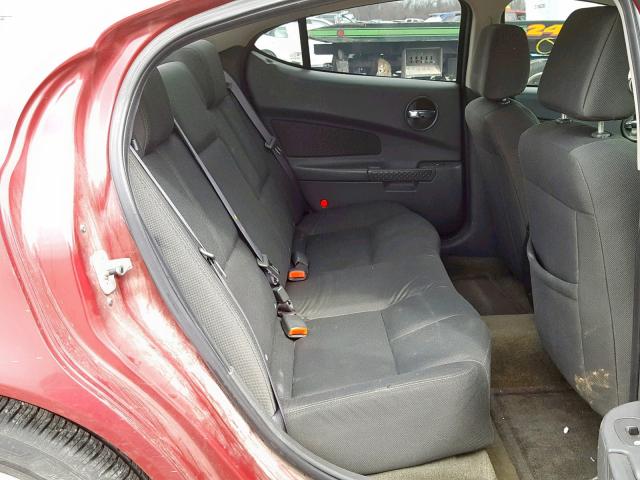 2G2WP522741273727 - 2004 PONTIAC GRAND PRIX BURGUNDY photo 6