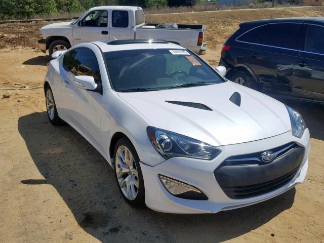 KMHHU6KJ8EU119555 - 2014 HYUNDAI GENESIS CO WHITE photo 1