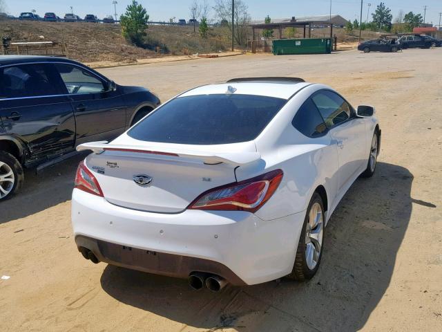 KMHHU6KJ8EU119555 - 2014 HYUNDAI GENESIS CO WHITE photo 4