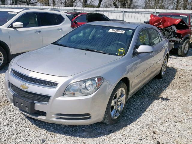 1G1ZH57BX9F163536 - 2009 CHEVROLET MALIBU 1LT 银色 照片 2