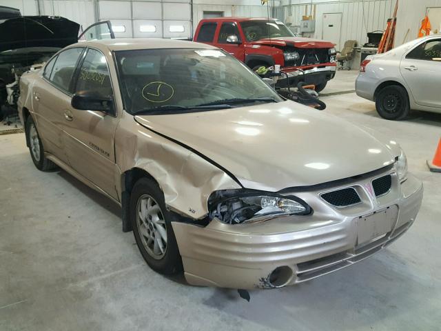 1G2NF52E41M633416 - 2001 PONTIAC GRAND AM S TAN photo 1