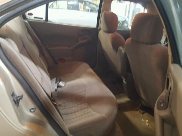 1G2NF52E41M633416 - 2001 PONTIAC GRAND AM S TAN photo 6