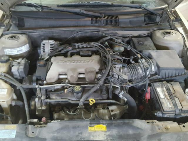 1G2NF52E41M633416 - 2001 PONTIAC GRAND AM S TAN photo 7