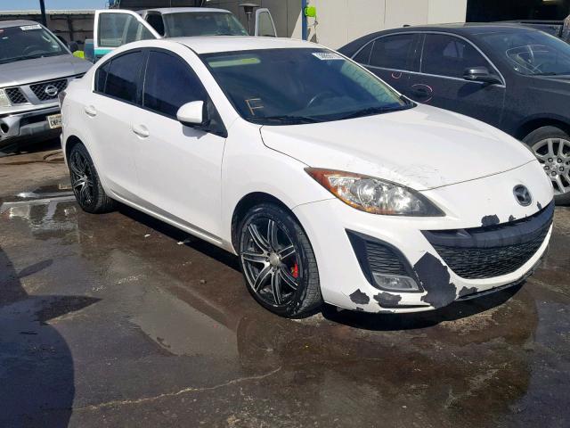 JM1BL1S51A1317070 - 2010 MAZDA 3 S WHITE photo 1