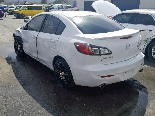 JM1BL1S51A1317070 - 2010 MAZDA 3 S WHITE photo 3