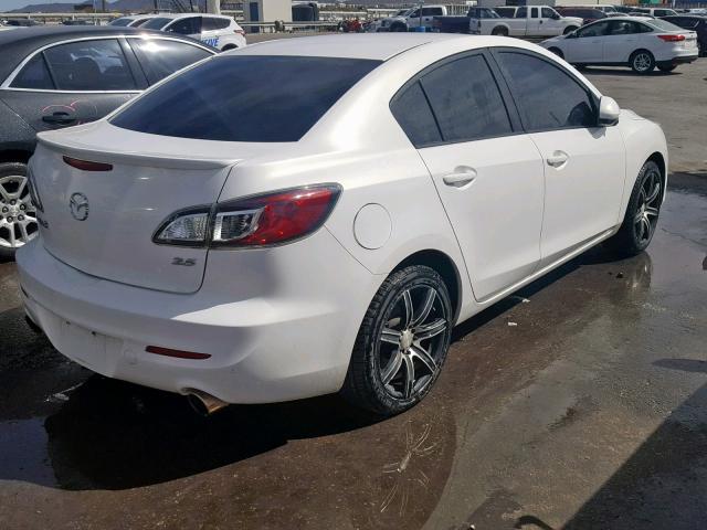 JM1BL1S51A1317070 - 2010 MAZDA 3 S WHITE photo 4