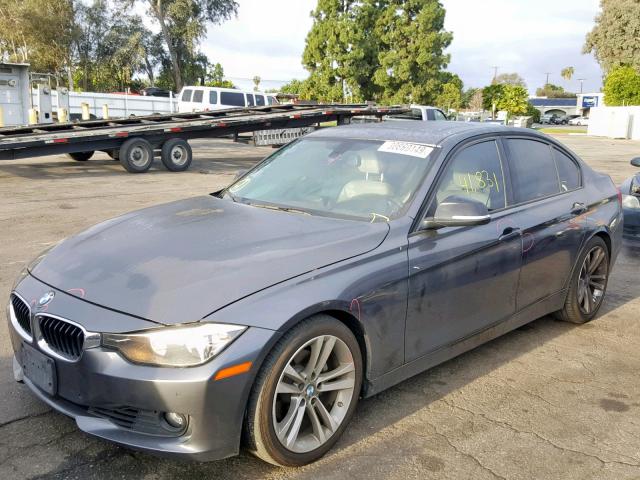 WBA3C1C52DF440268 - 2013 BMW 328 I SULE GRAY photo 2