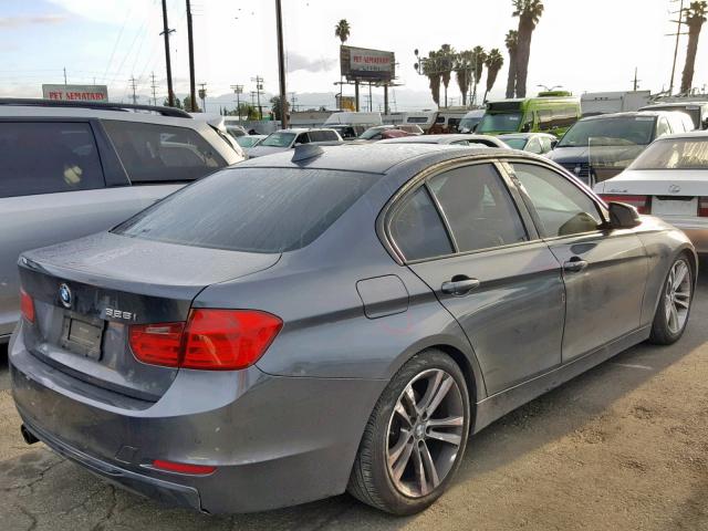 WBA3C1C52DF440268 - 2013 BMW 328 I SULE GRAY photo 4